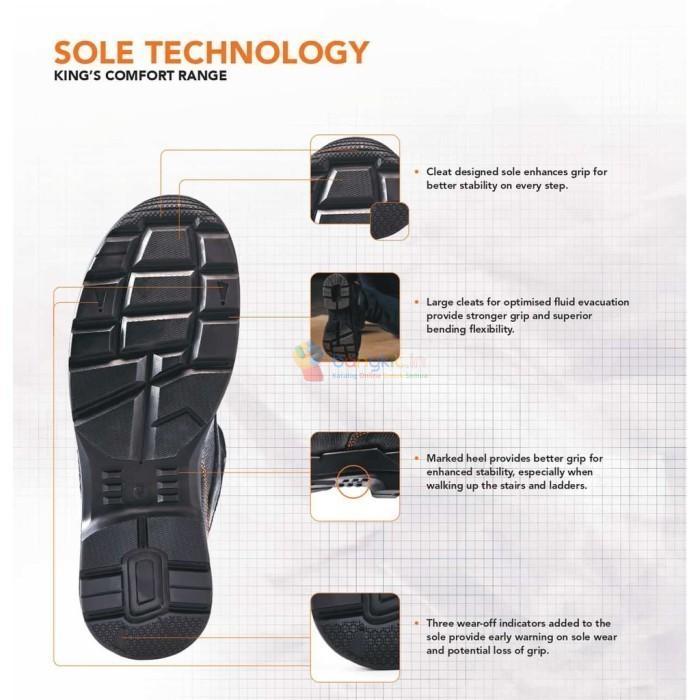 Sepatu Kings Safety Shoes Original KWD301K Premium