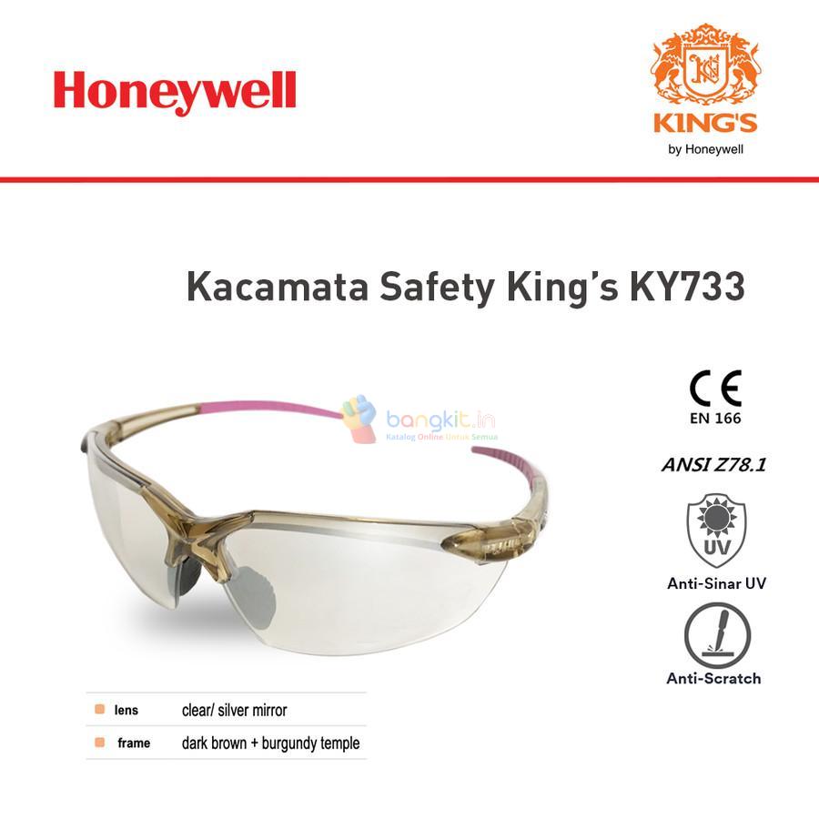 Honeywell Kacamata Safety Kings KY733 with Sporty & Stylish Design