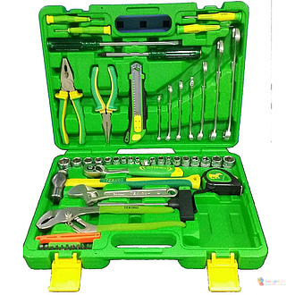 TEKIRO MEKANIK TOOLS 60 PCS PLASTIK /TOOLKIT / TOOLS - ALAT PERKAKAS