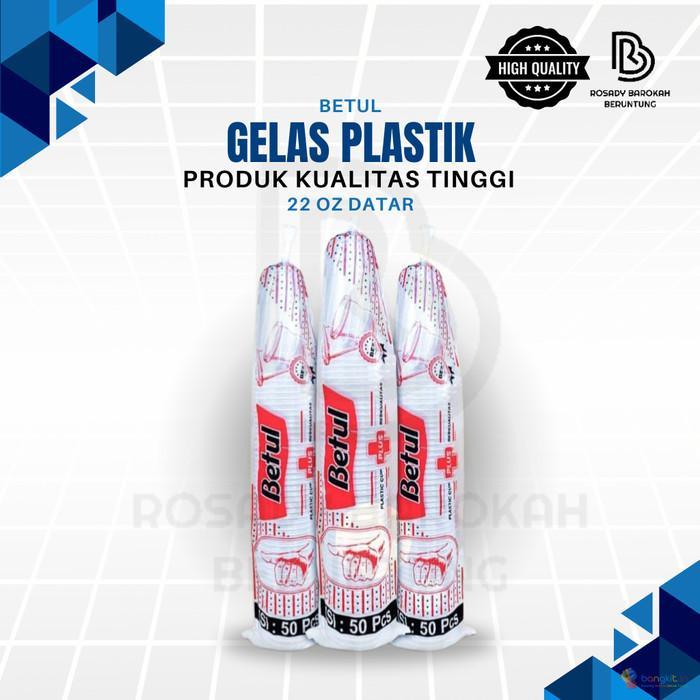 Gelas Plastik Cup Gelas Es 22 OZ
