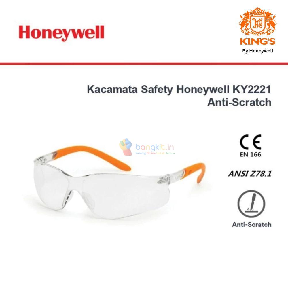 Honeywell Kacamata Safety Kings KY2221 Anti-Scratch