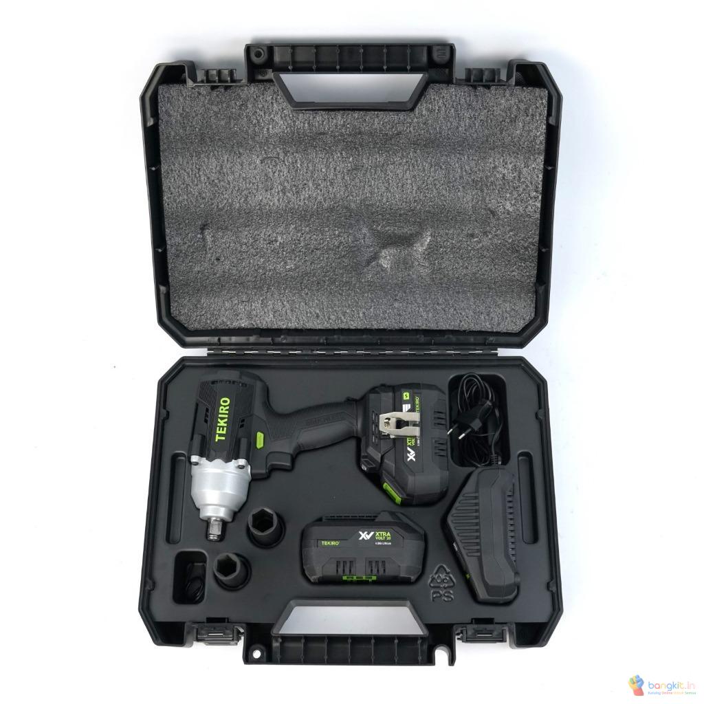TEKIRO CORDLESS IMPACT WRENCH 1/2" XV BRUSHLESS 20 V