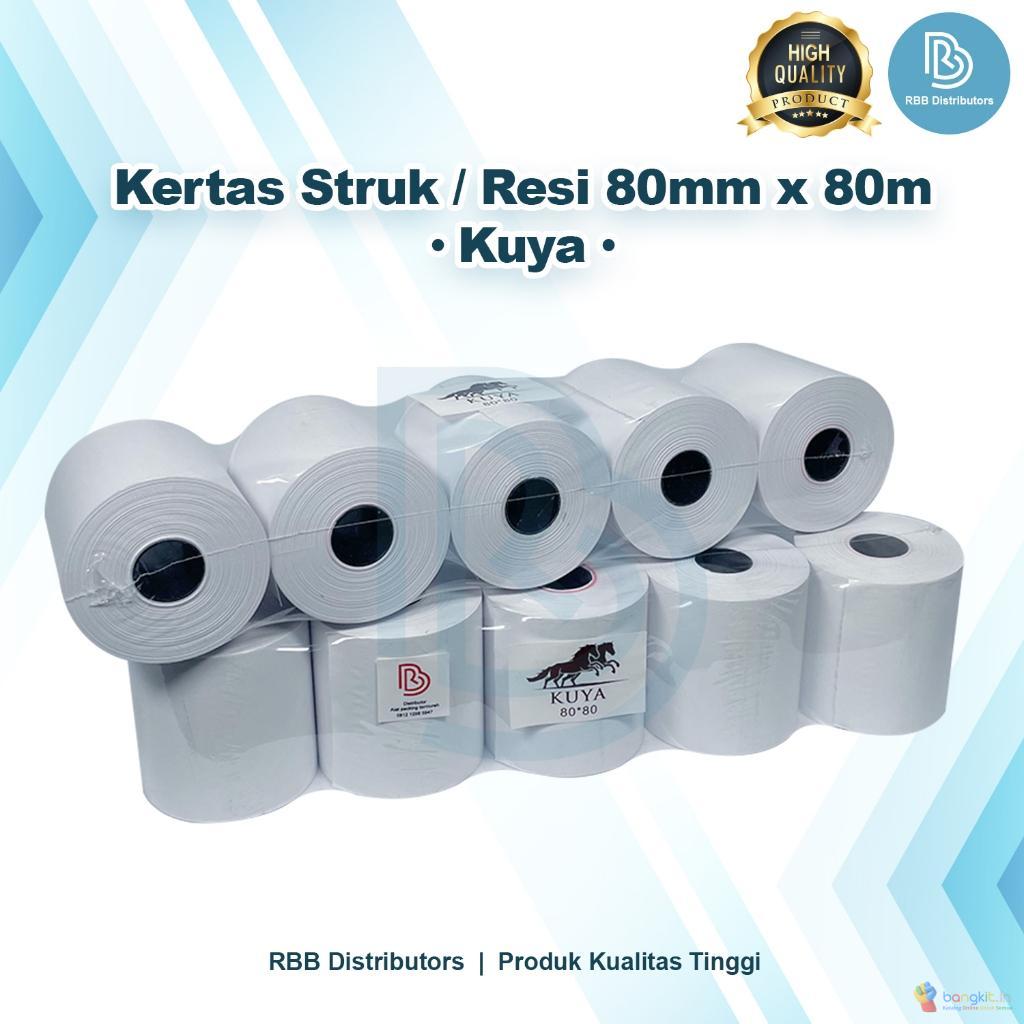 Kertas Struk / Kertas Resi / Paper Roll Ukuran 80mm x 80 Meter