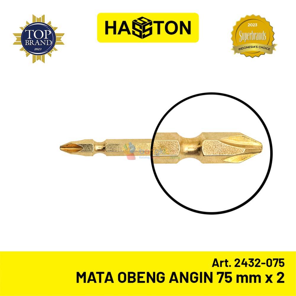 Hasston Mata Obeng Angin / Mata Obeng Bor Magnit (2432)