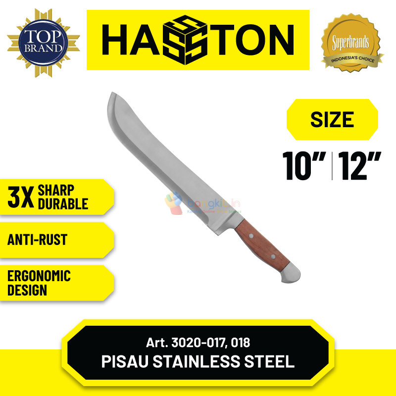Hasston Pisau Lembu / Pisau Stainless Steel / Stainless Steel Knife (3020)