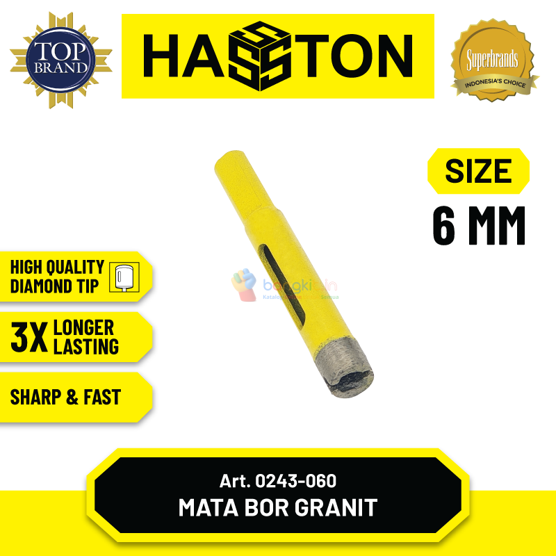 Hasston Mata Bor Granit / Mata Bor Keramik / Diamond Core Bit (0243)
