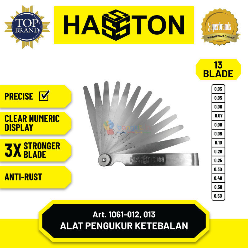 Hasston Fuller 13 Blades 4'' / Alat Pengukur Ketebalan (1061)
