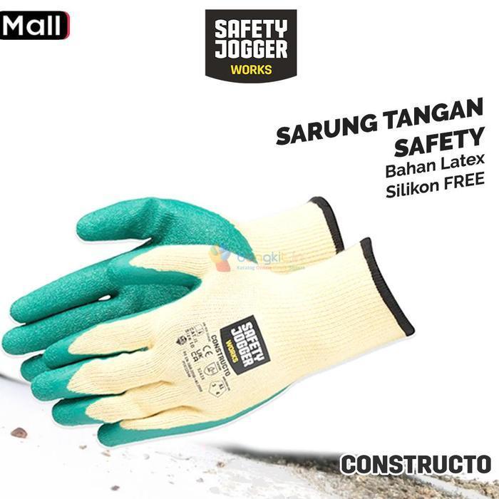 Sarung Tangan Safety Jogger Works Constructo 3243X Sarung Tangan Safety Anti Slip Anti Abrasi Multif