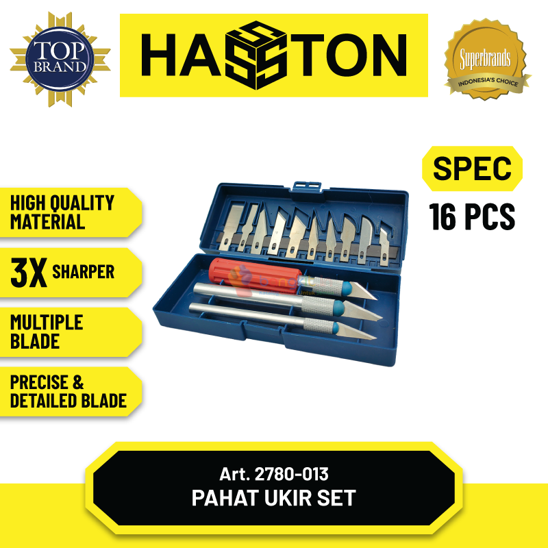 Hasston Pahat Ukir Set / Precision Knife Set (2780-013)