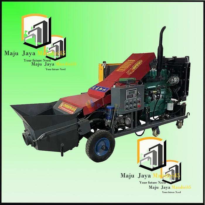 Pompa Beton Diesel Listrik Tekanan Tinggi Truk Pengaduk Beton