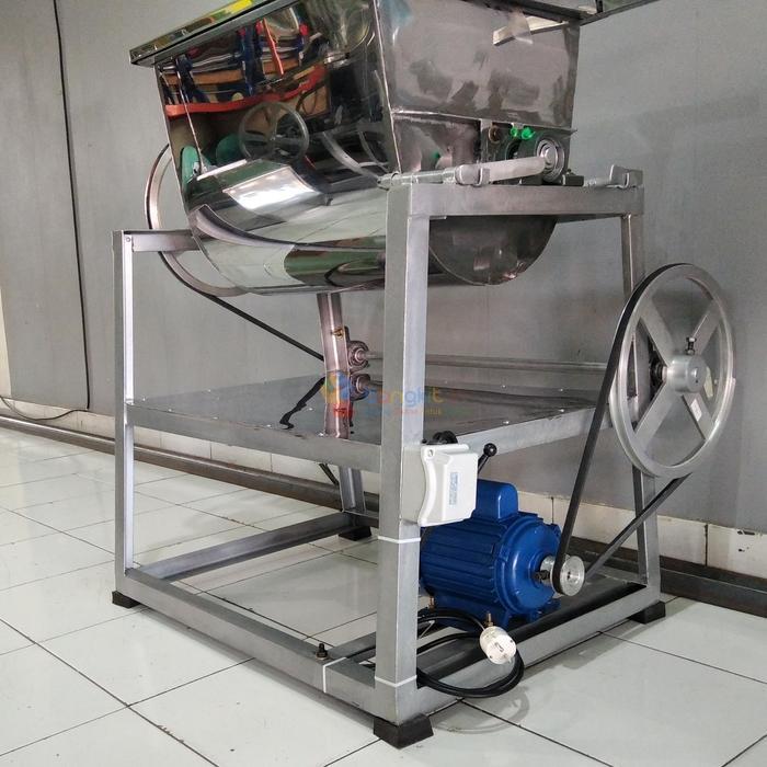 Mesin Mixer Ribbon Pengaduk Tepung Kering 20 Kg - 1/4 HP. Modern/ Maestro