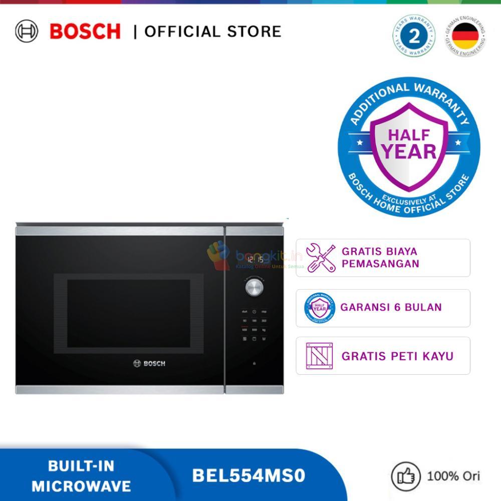 Bosch BEL554MS0 Built-In Microwave Stainless steel Serie 6