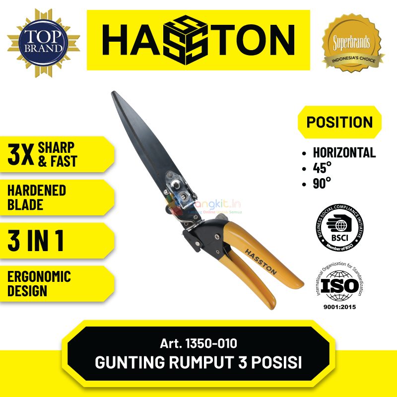Hasston Gunting Rumput 3 Posisi (1350-010)