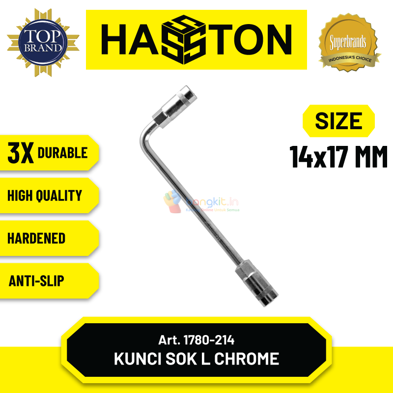 Hasston Kunci Sok L Chrome / Socket Wrench-L (1780)
