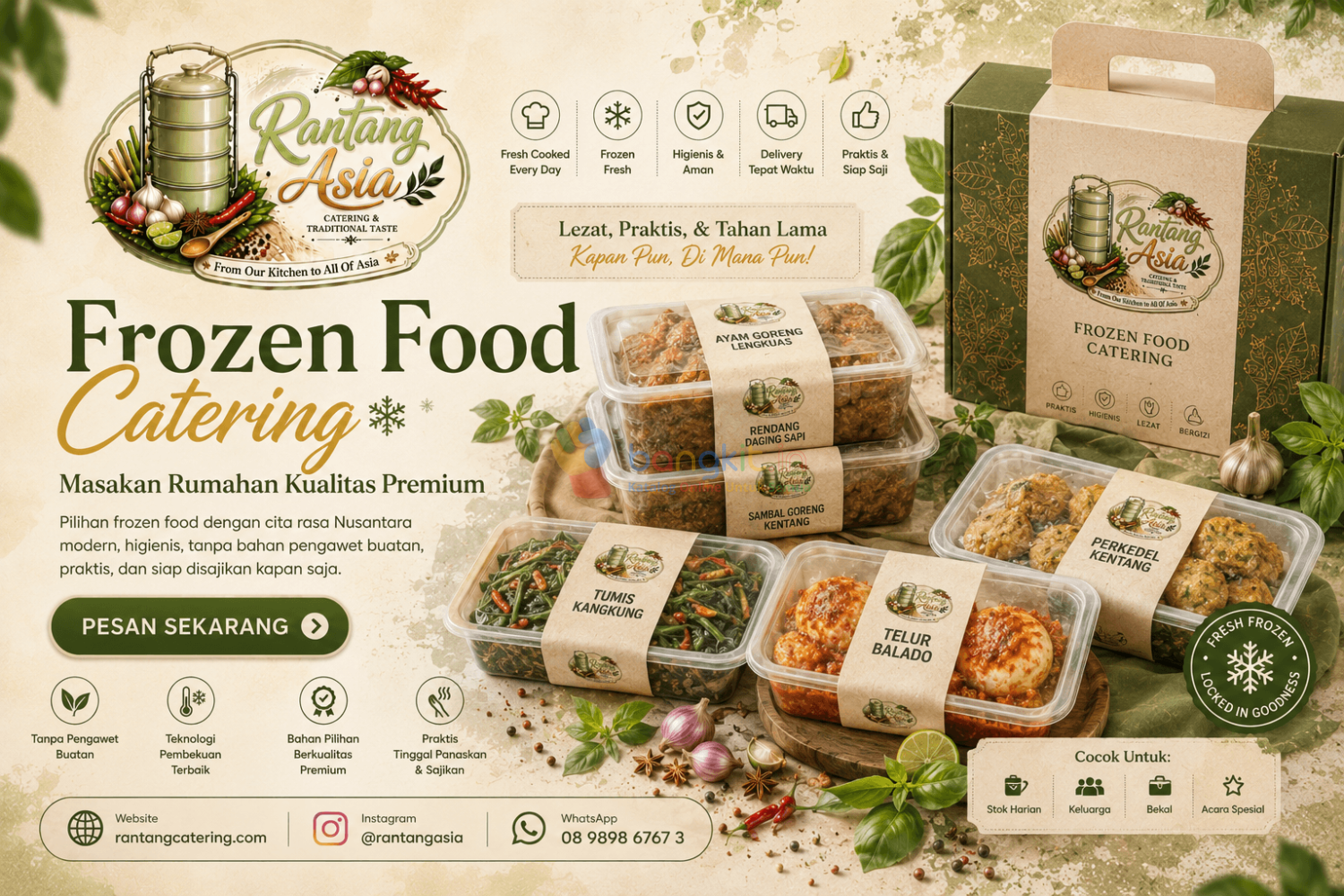 Jasa Catering Harian di menteng