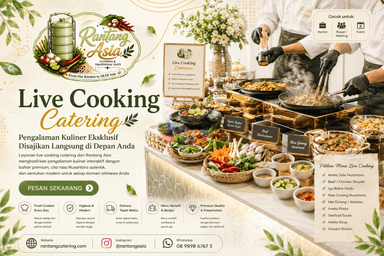 Jasa Catering Harian di pancoran
