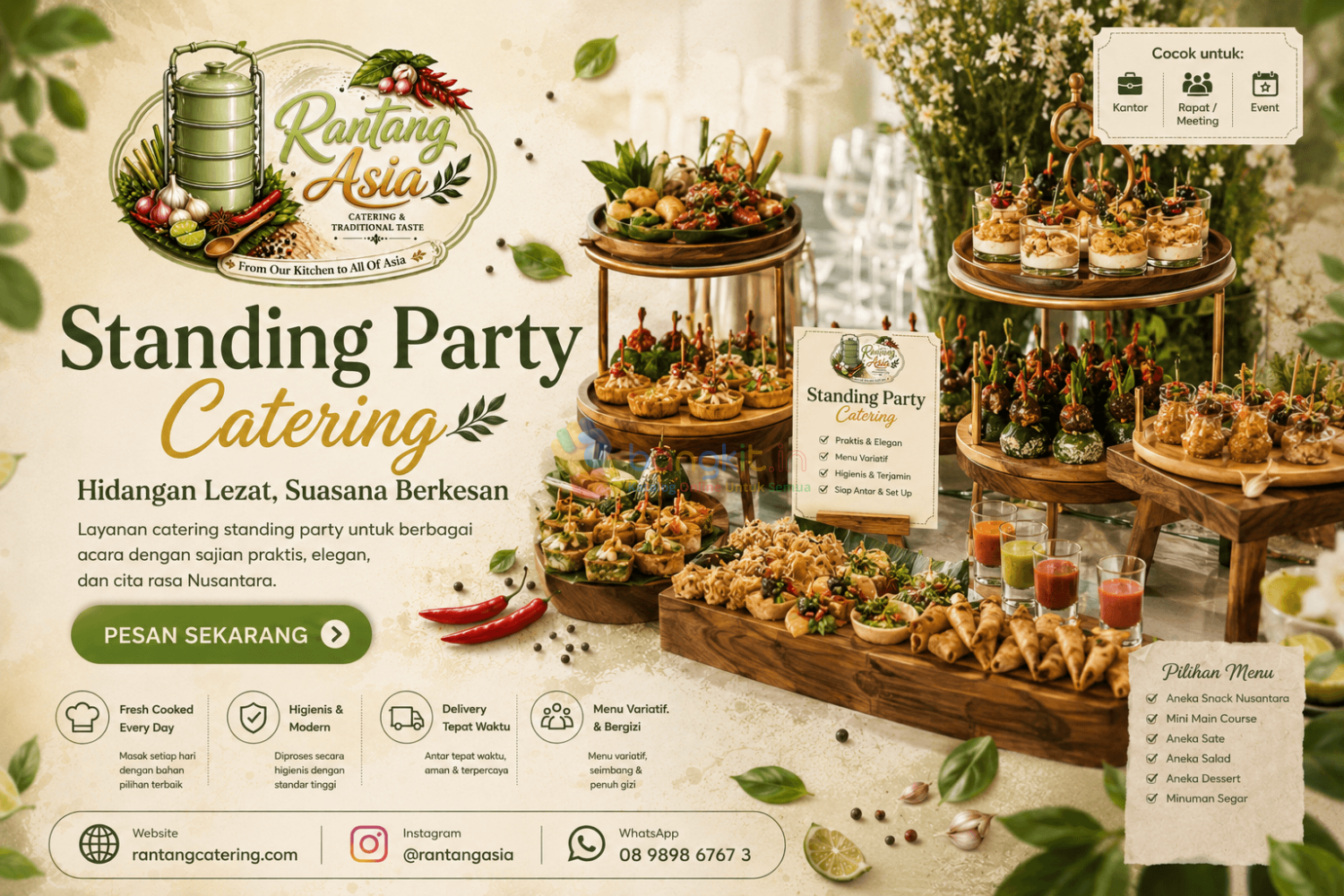 Jasa Catering Nikahan di kemang pratama
