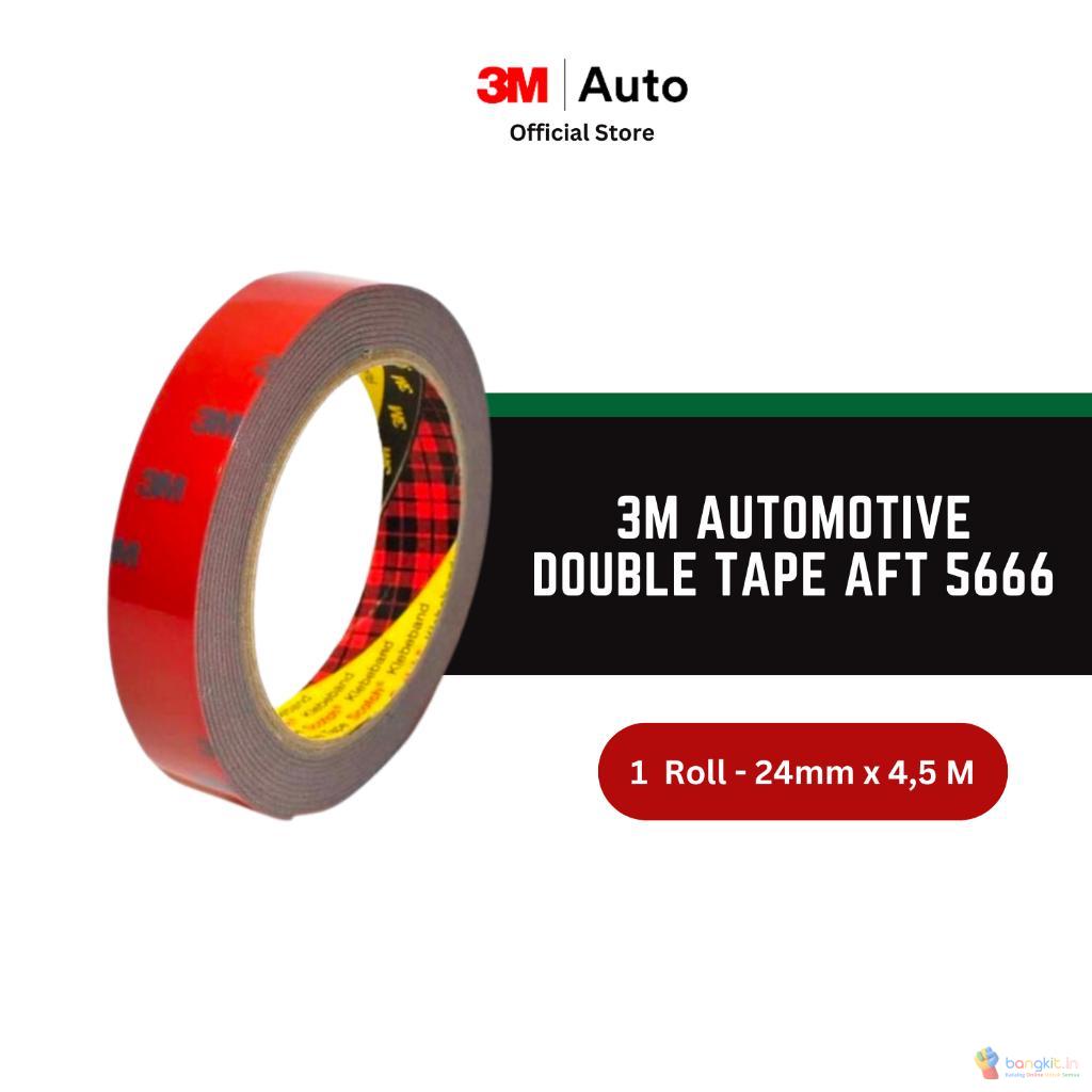 3M AFT Acrylic Foam Tape 5666 - 1.1 mm - 24 mm x 4.5 m - Double Tape Mobil