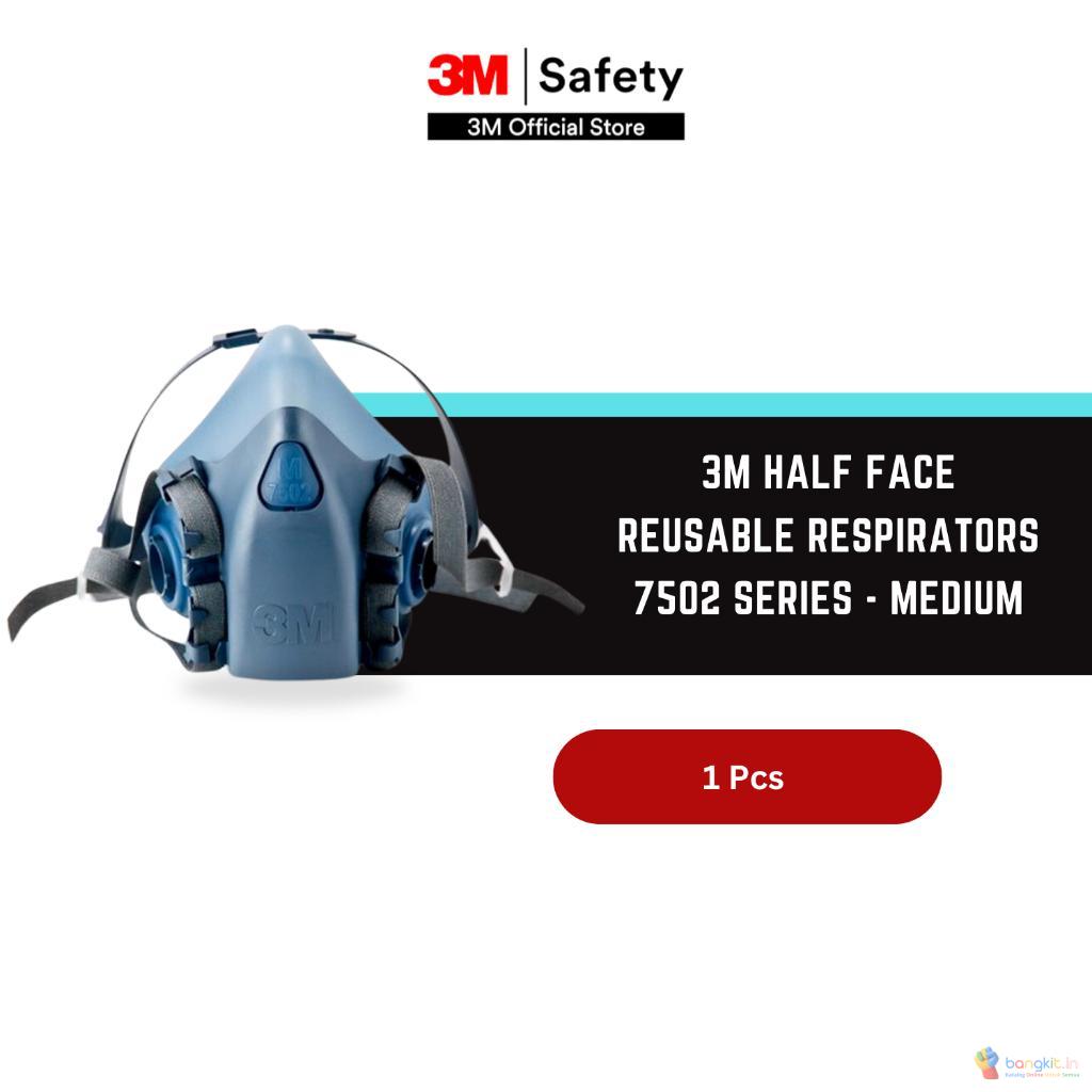 3M Half Face Reusable Respirators 7502 series