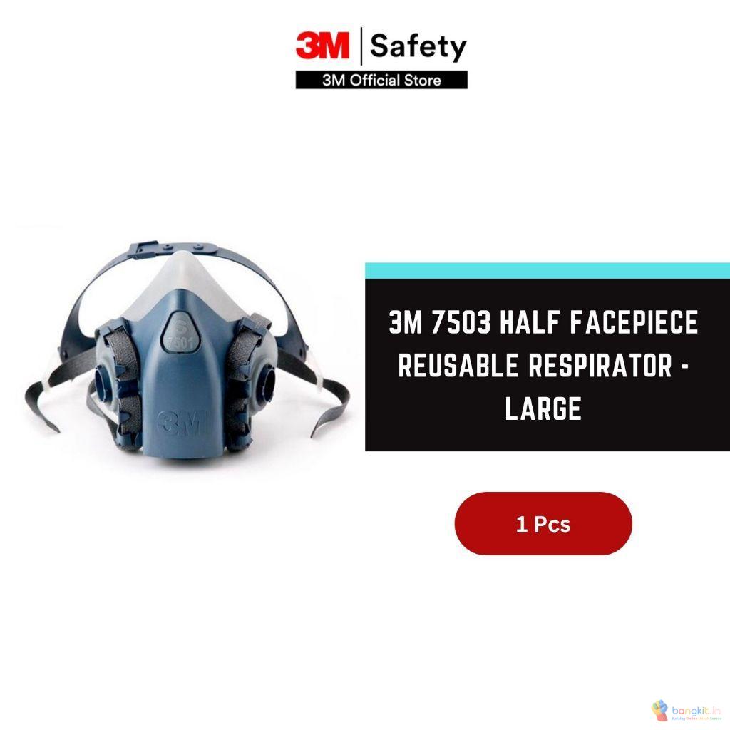 3M 7503 Half Facepiece Reusable Respirator Size L