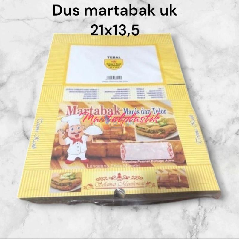 (1PACK) Dus Martabak / Kotak Dus Martabak 21x13,5 100lembar