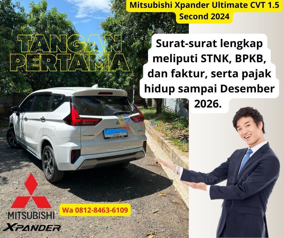 Xpander Ultimate 2024 Warna Putih Bekas Siap Pakai,Cirebon-o8i2,8463,6io9
