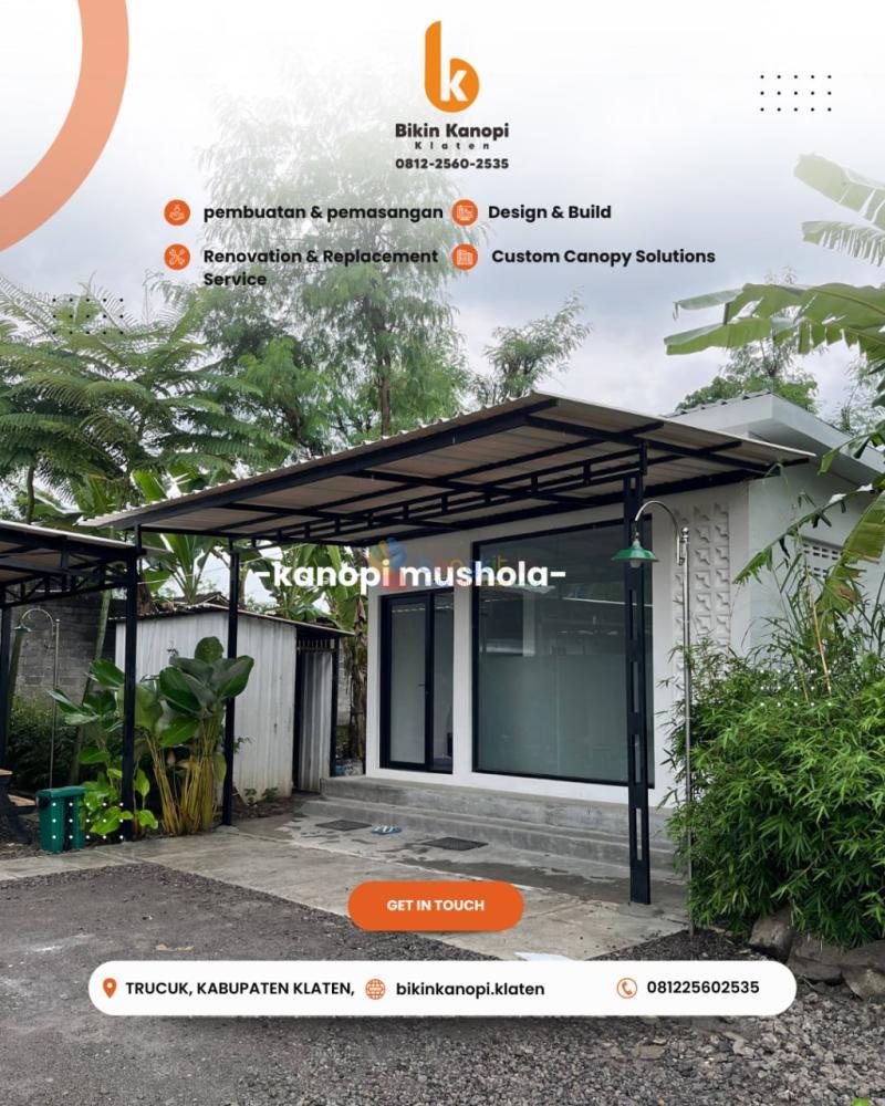 WA 0812-2560-2535, Bikin Kanopi Klaten