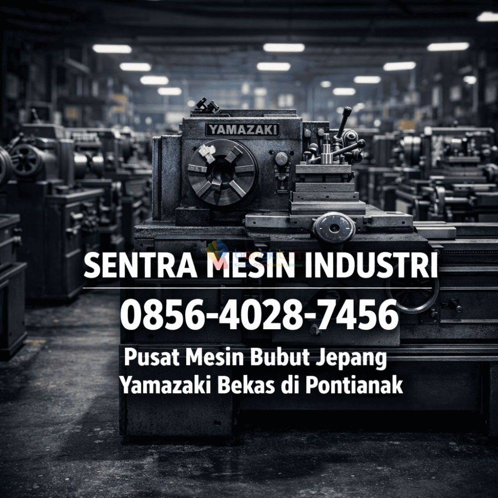 SENTRA MESIN INDUSTRI | 0856-4028-7456 Pusat Mesin Bubut Jepang Yamazaki Bekas di Pontianak