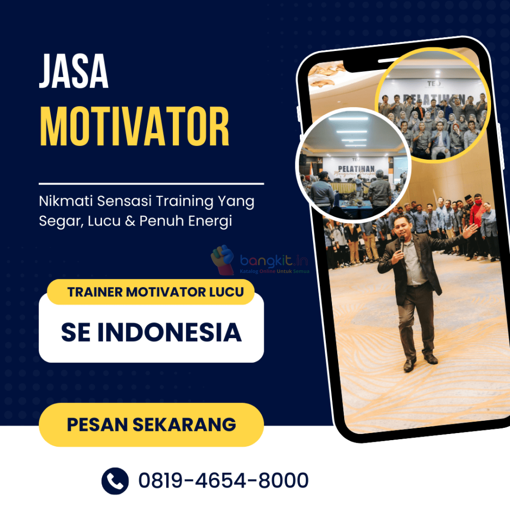 Jasa Motivator Trainer Indramayu, Coach Wahyudi SMT (0819-4654-8000)