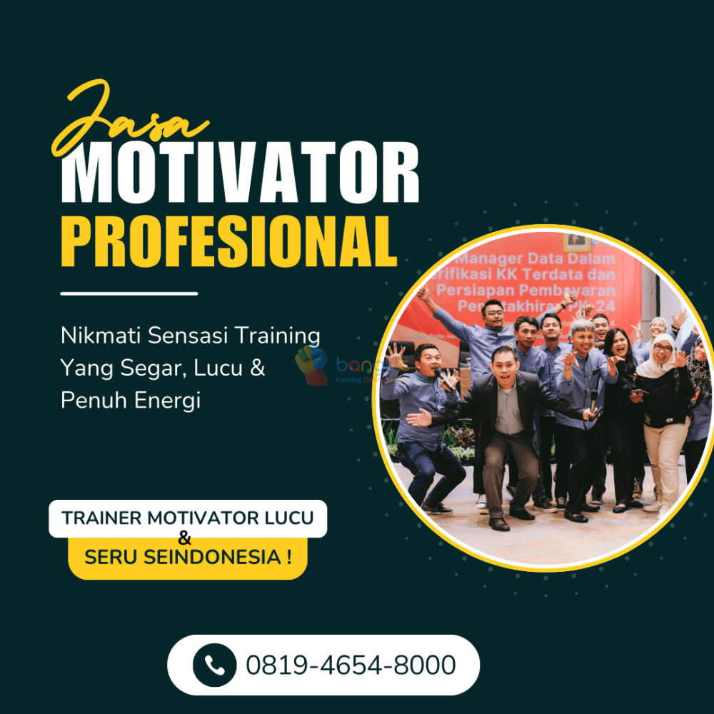 Jasa Motivator Trainer Cimahi, Coach Wahyudi SMT (0819-4654-8000)