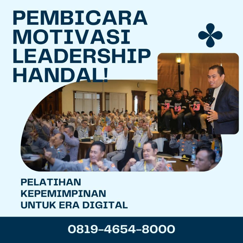 Narasumber Motivator Bimtek Tegal, Coach Wahyudi SMT (0819-4654-8000)