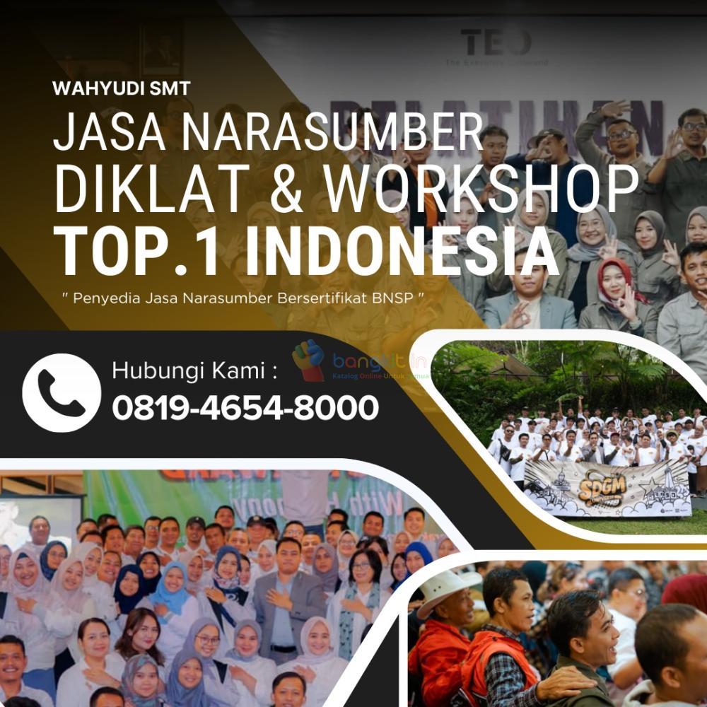 Narasumber Motivator Bimtek Kediri, Coach Wahyudi SMT (0819-4654-8000)