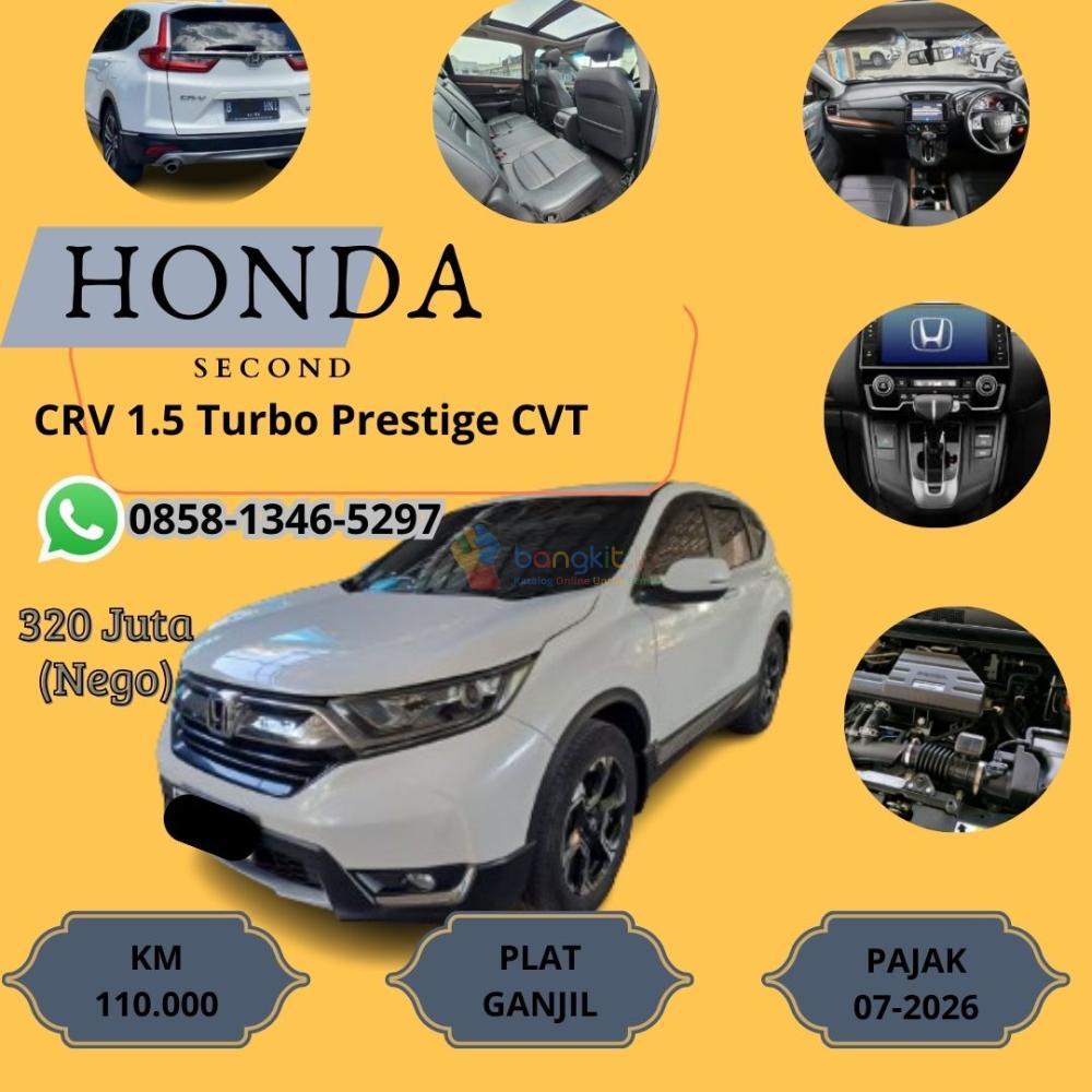 Tangan Pertama,CRV Prestige 1.5 Turbo 2019 Bekas Indramayu - 0858-1346-5927