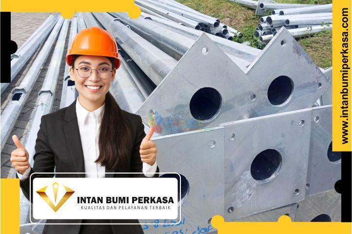 WA 0896-9577-0609 [ PJU ] – Jual Tiang PJU Oktagonal SNI Galvanis