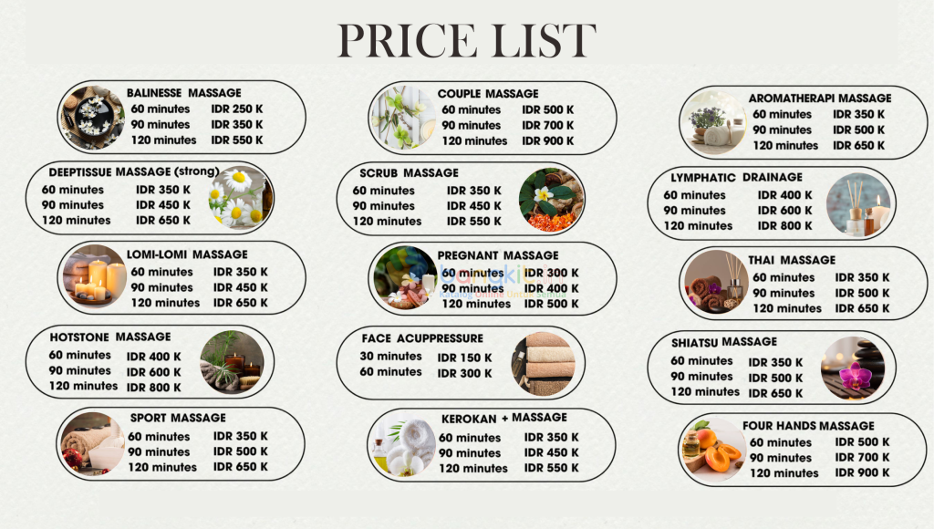 Pusat Spa and Massage Seminyak Panggilan Luxury ke Villa dan Hotel