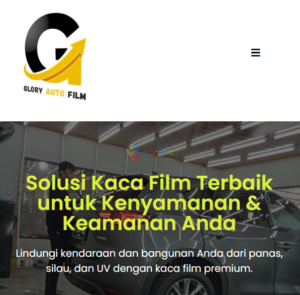 Jasa Pasang Kaca Film Mobil dan Rumah Glory Auto Film