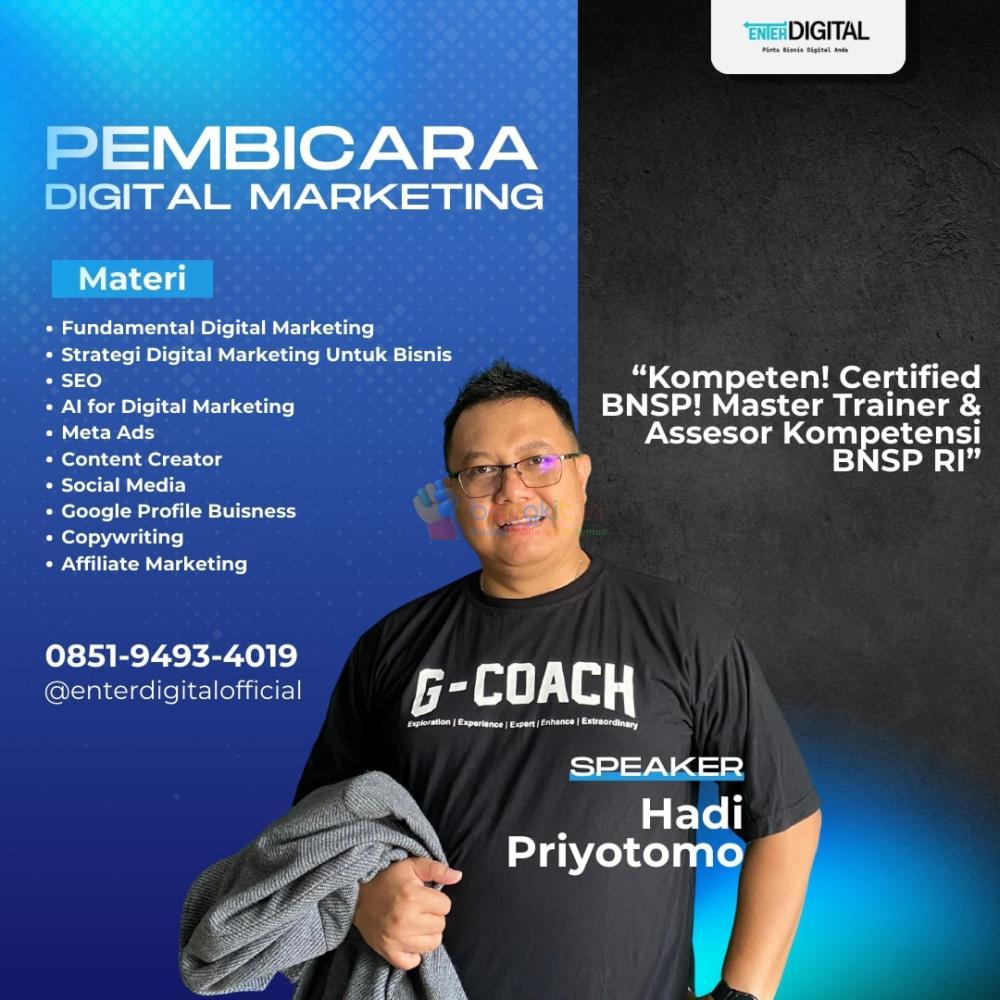 EKSPERT! HUB : 0851-9493-4019,  Workshop Digital Marketing Terbaik Blora