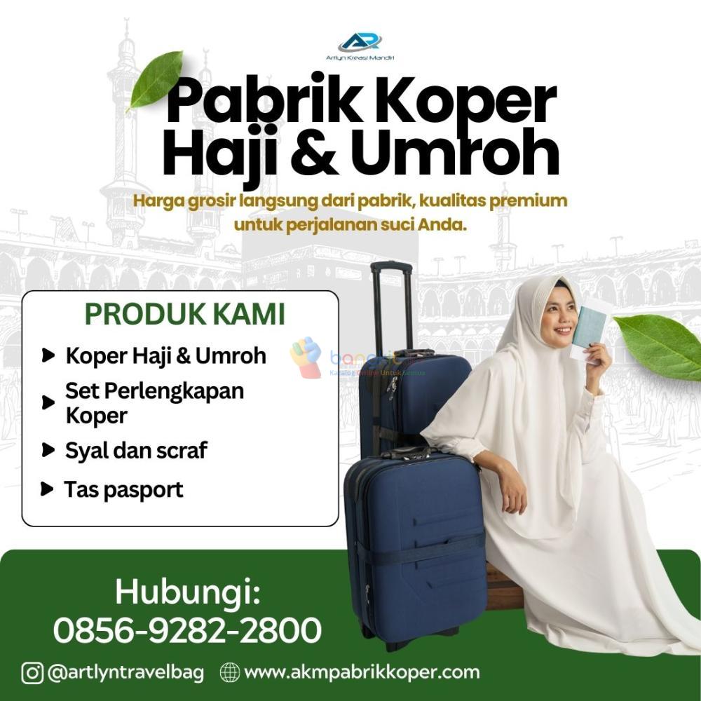 RESMI! HUB: 0856-9282-2800, Produsen Tas Koper Umroh Haji Lampung, AKM