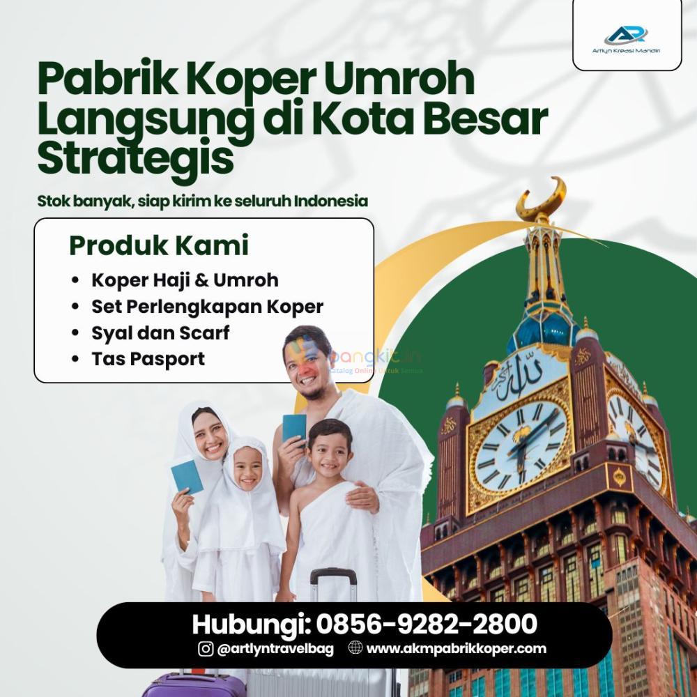 TOP RATED! TELP. 0856-9282-2800, Produsen Tas Koper Umroh Haji Denpasar, AKM