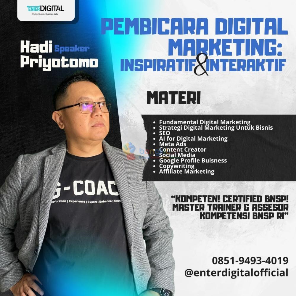 SOLUSI DIGITAL! HUB : 0851-9493-4019,  Narasumber Digital Marketing Untuk Kampus Mukomuko