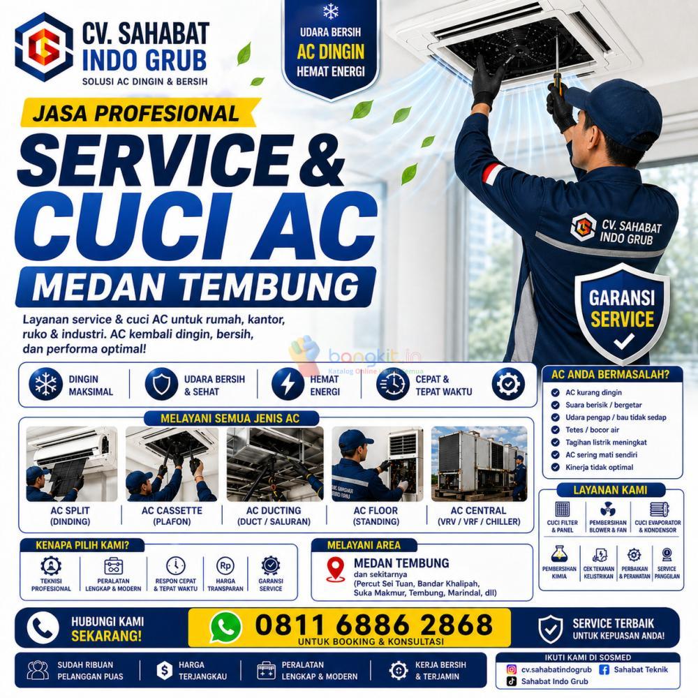 AC Tidak Dingin? Saatnya Service AC Tembung Sekarang!