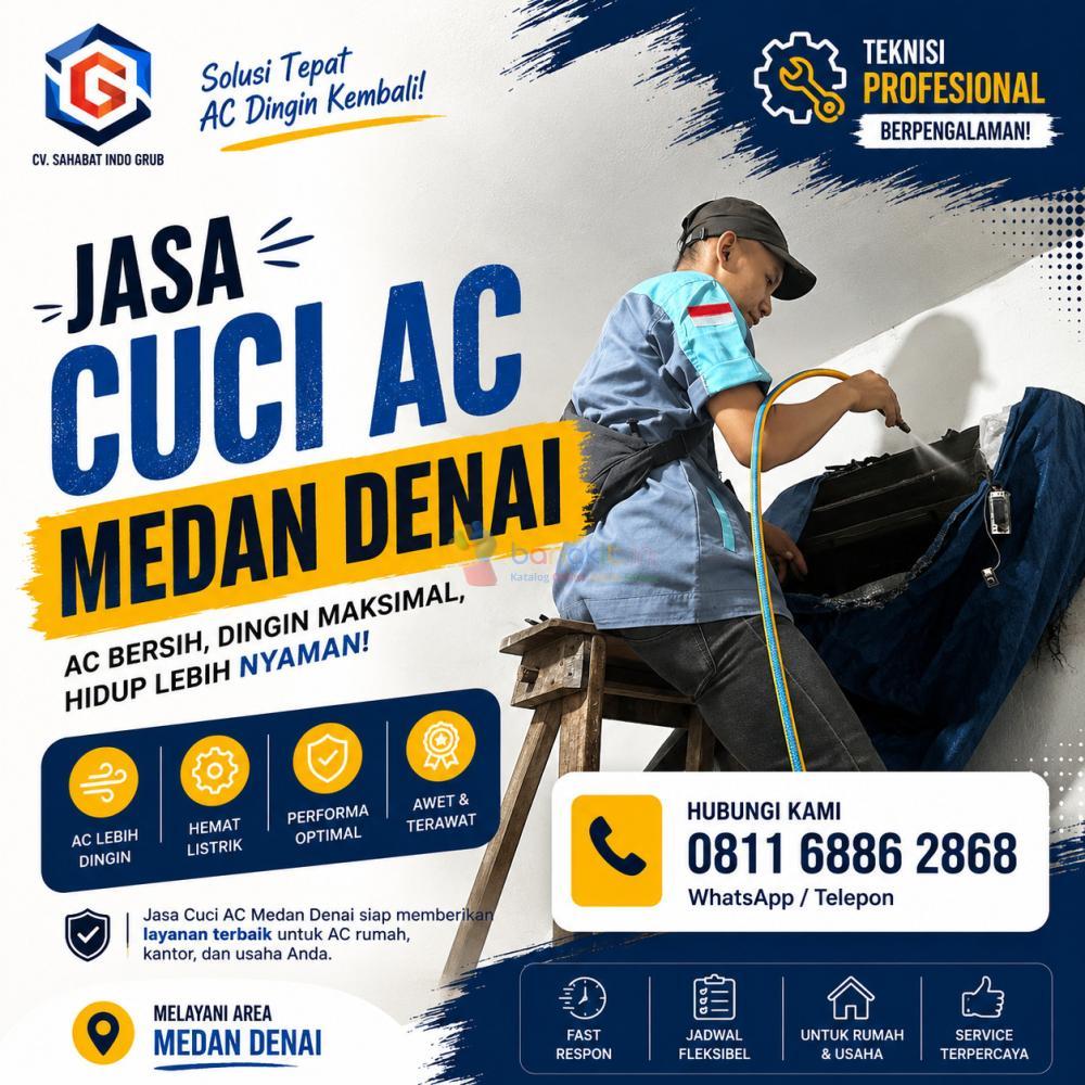 Teknisi AC Medan Denai Layanan Ramah dan Profesional