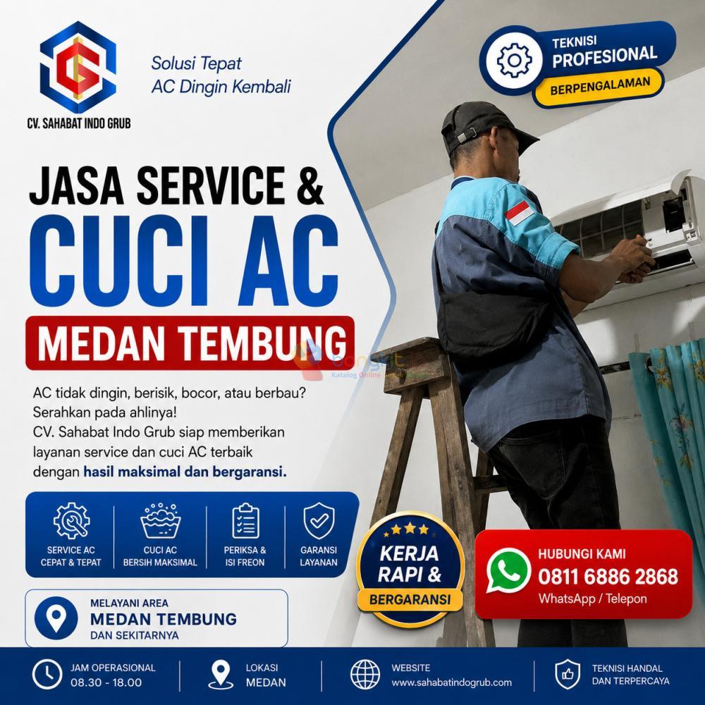 Jasa Pencucian AC Medan Tembung – Teknisi Handal