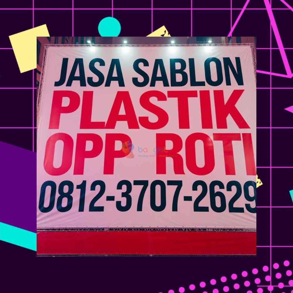 (SPESIAL) 0812-3707-2629 Jasa Sablon Plastik OPP Buleleng