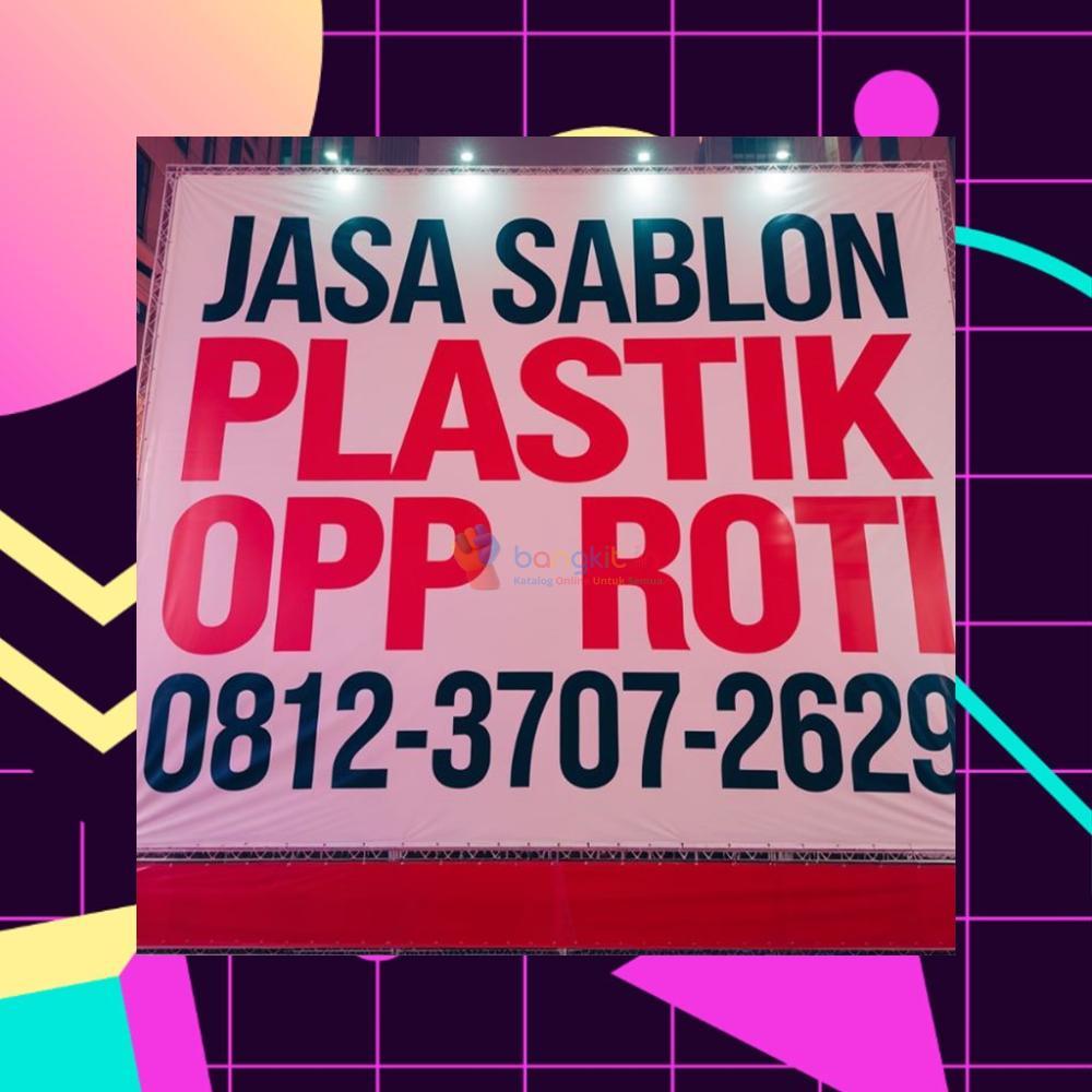 (JASA TERPERCAYA) 0812-3707-2629 Jasa Sablon Plastik OPP Jembrana