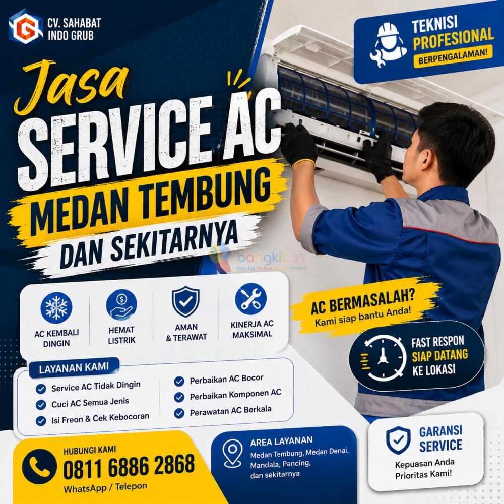 Jasa Service AC Medan Tembung Lengkap – Cuci, Isi Freon & Perbaikan
