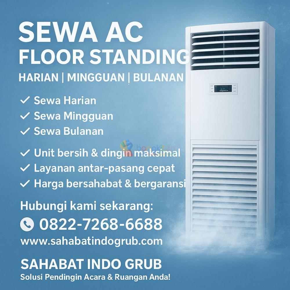 Rental AC Floor Standing 3 PK / 5 PK Medan Barat 082272686688 – Cepat & Dingin Maksimal ❄️
