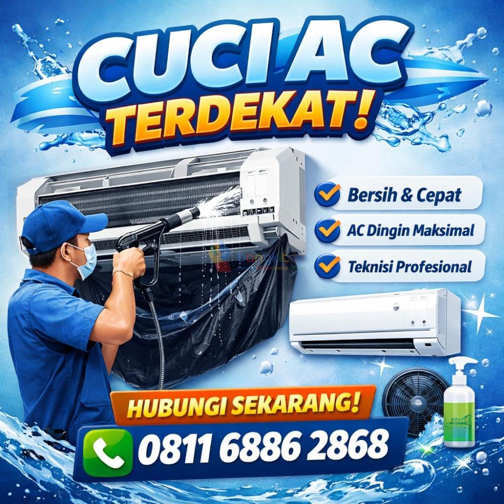 ✅ Cuci AC Terdekat Murah Bantan Indah Medan – Teknisi Profesional & Bergaransi ❄️081168862868