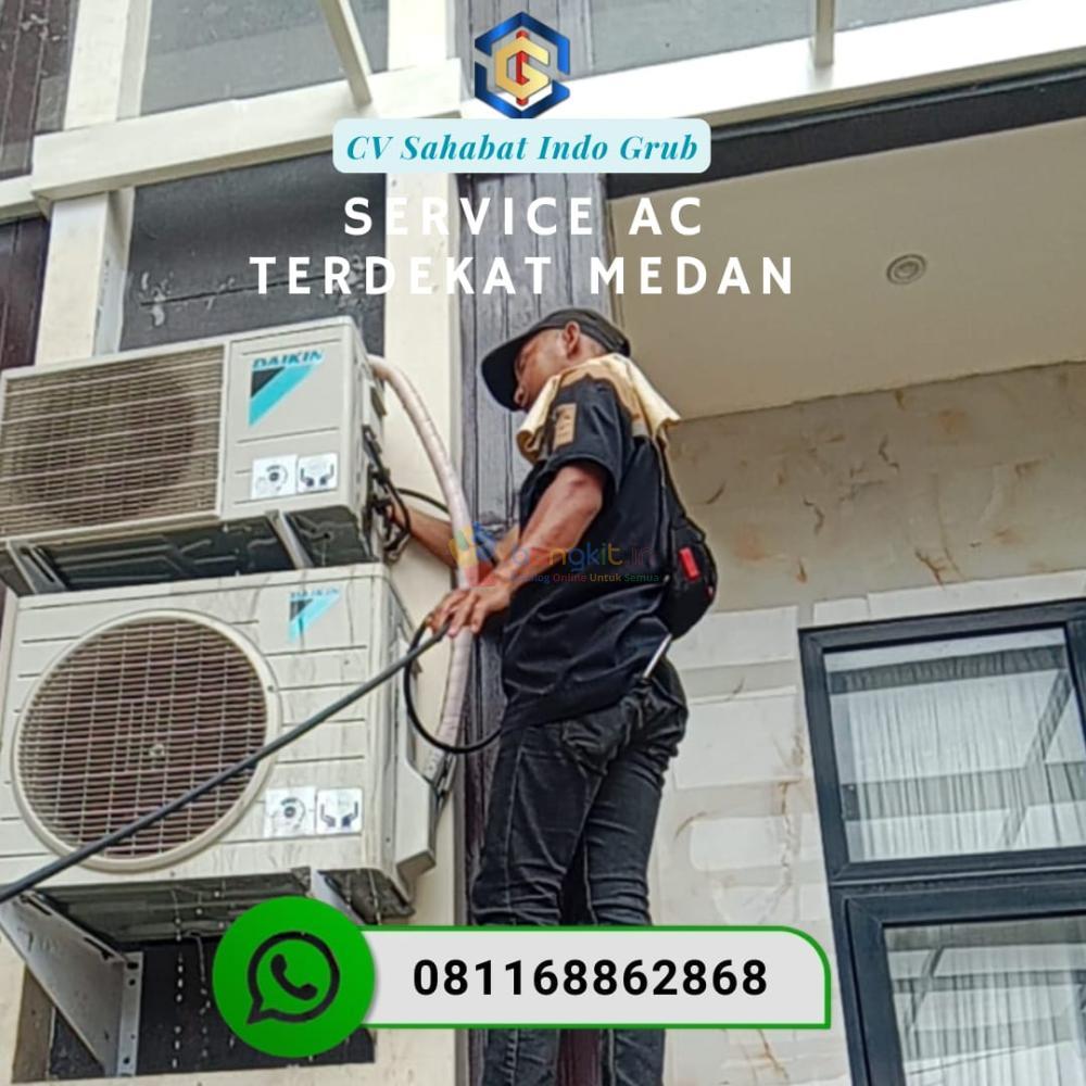 ✅ Service AC Terdekat Medan Denai 0811-6886-2868 – Teknisi Profesional & Bergaransi ❄️
