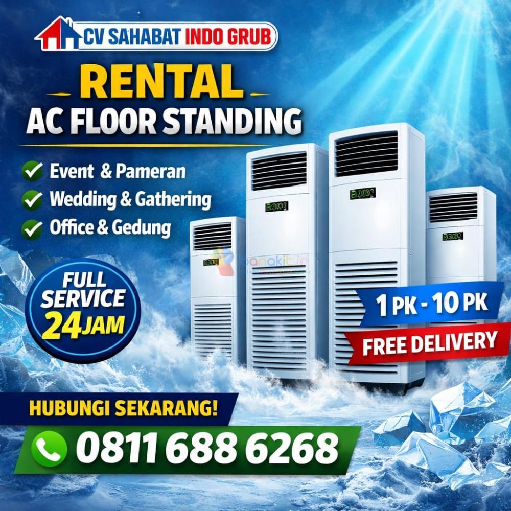 Sewa AC Standing Medan | 0811-6886-2868 CV Sahabat Indo Grub ❄️